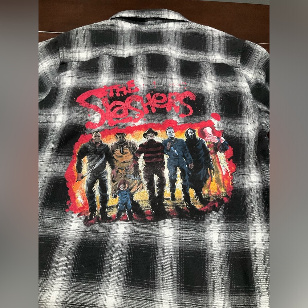 WOMANS WEIV SLASHERS CLUB FLANNEL